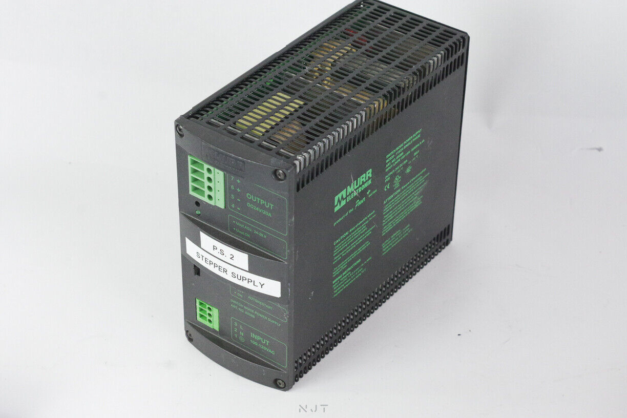 Murr Elektronik MCS20-115/24 Power Supply 100-120v-ac 20a 24v-dc