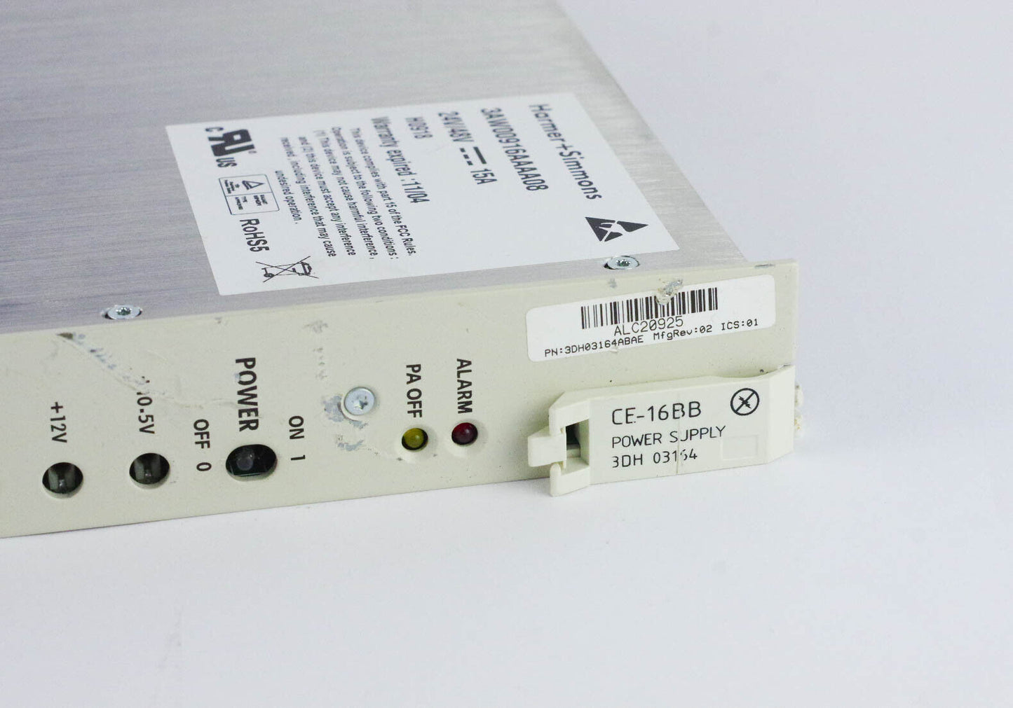 ALCATEL LUCENT Power Supply CE-16BB / 3DH03164ABAE