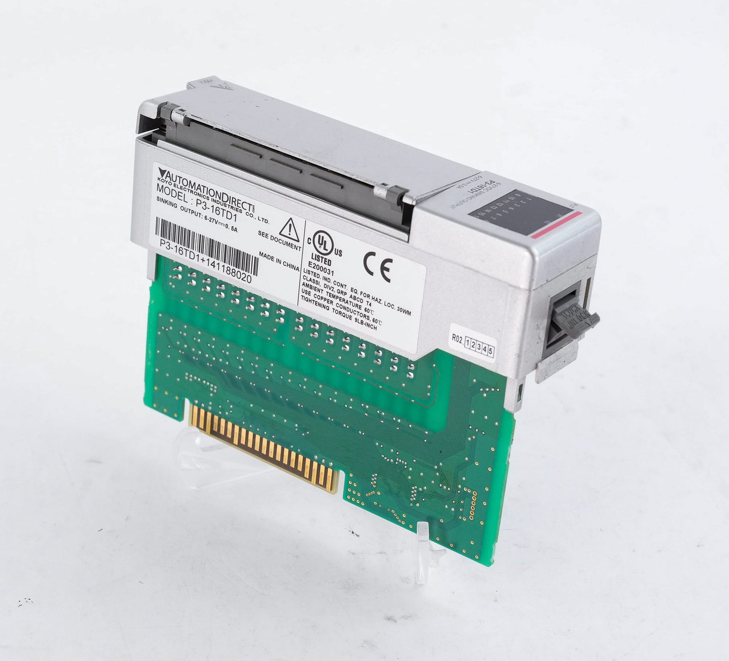 AutomationDirect Productivity3000 P3-16TD1 16-Pt Sinking Output Module P316TD1