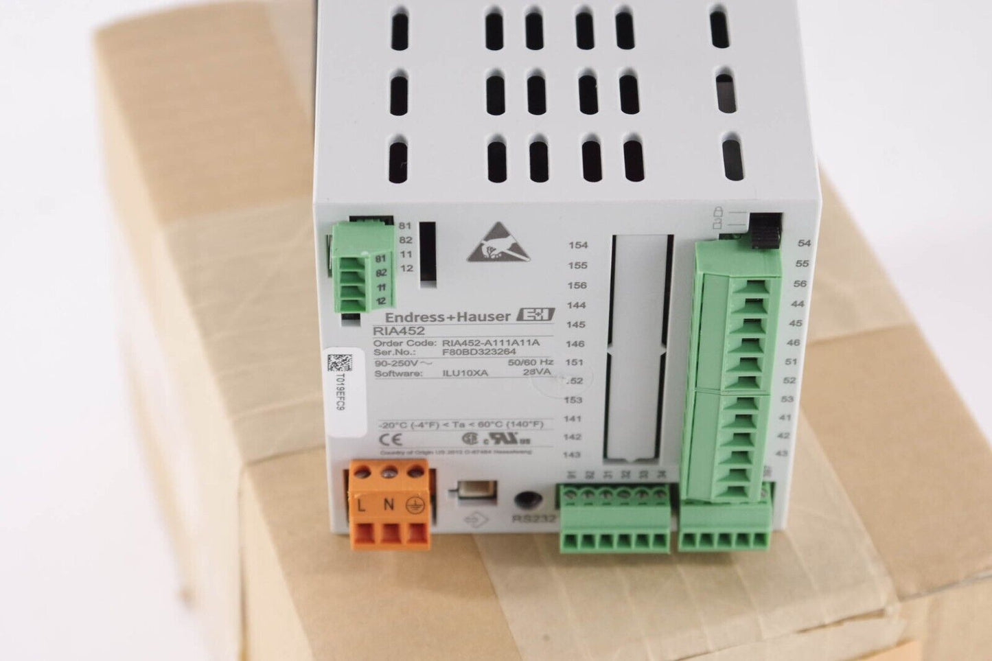 Endress Hauser RIA 452 RIA452 / RIA452-A111A11A Digital Process Meter Display