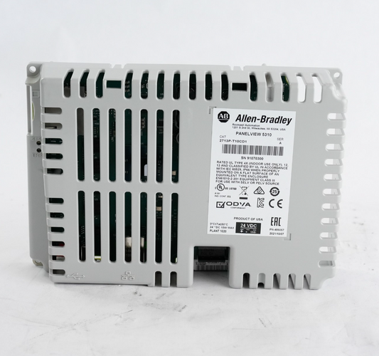 Allen Bradley 2713P-T10CD1 /A PanelView 5310 Logic Module Only 2713PT10CD1