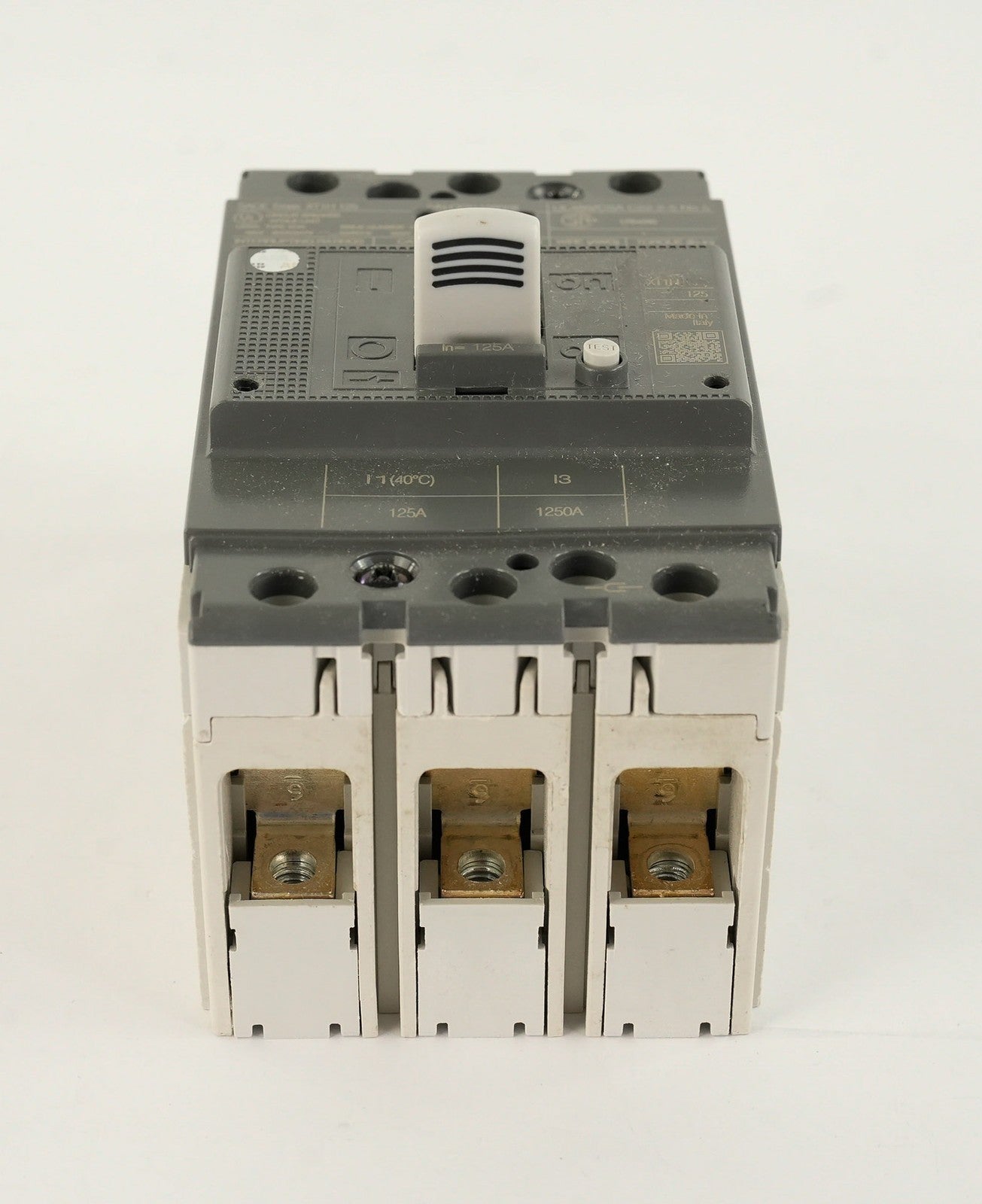 ABB SACE Tmax XT1H 125 3-Pole Circuit Breaker XT1H125