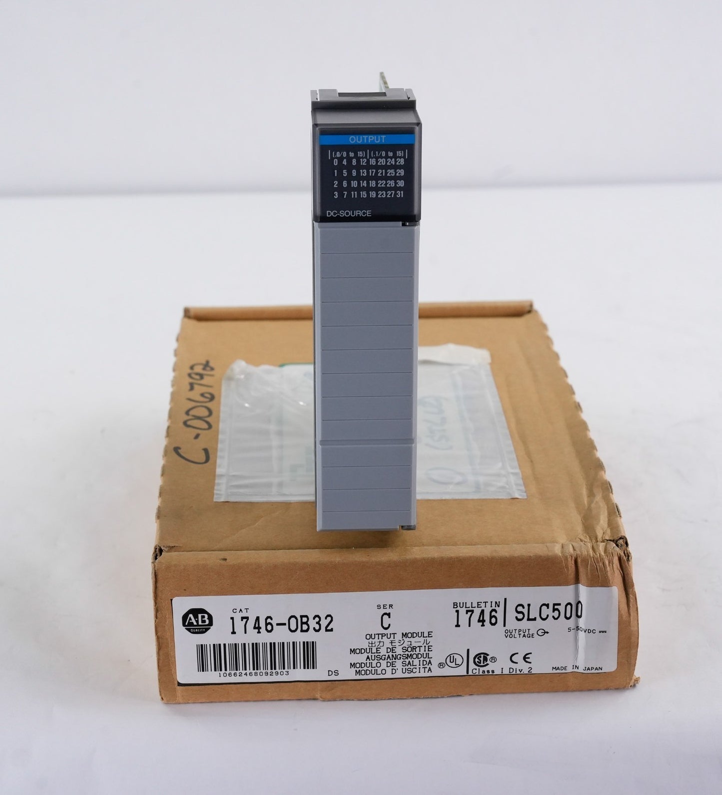 Allen Bradley 1746-OB32 /C SLC 500 Output Module 1746OB32 - Open Box