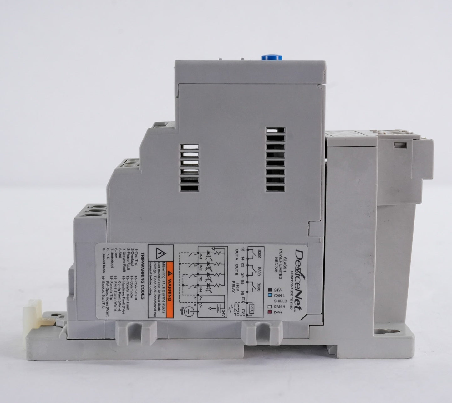Allen Bradley  592-EC2AC /C  + 193-ECPM1 /A E3 Plus Overload Relay 592EC2AC