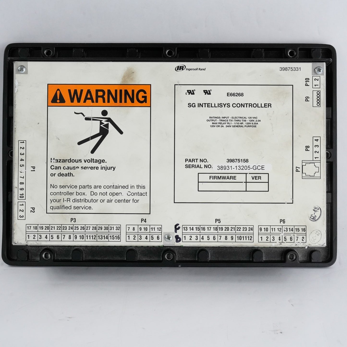 INGERSOLL-RAND 39875158 SG INTELLISYS Controller 39875331 E66268