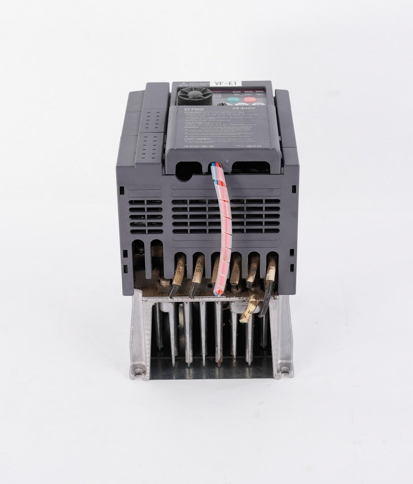 Mitsubishi Electric FR-D740-080-NA Inverter 3-Phase 380-480V FRD740080NA