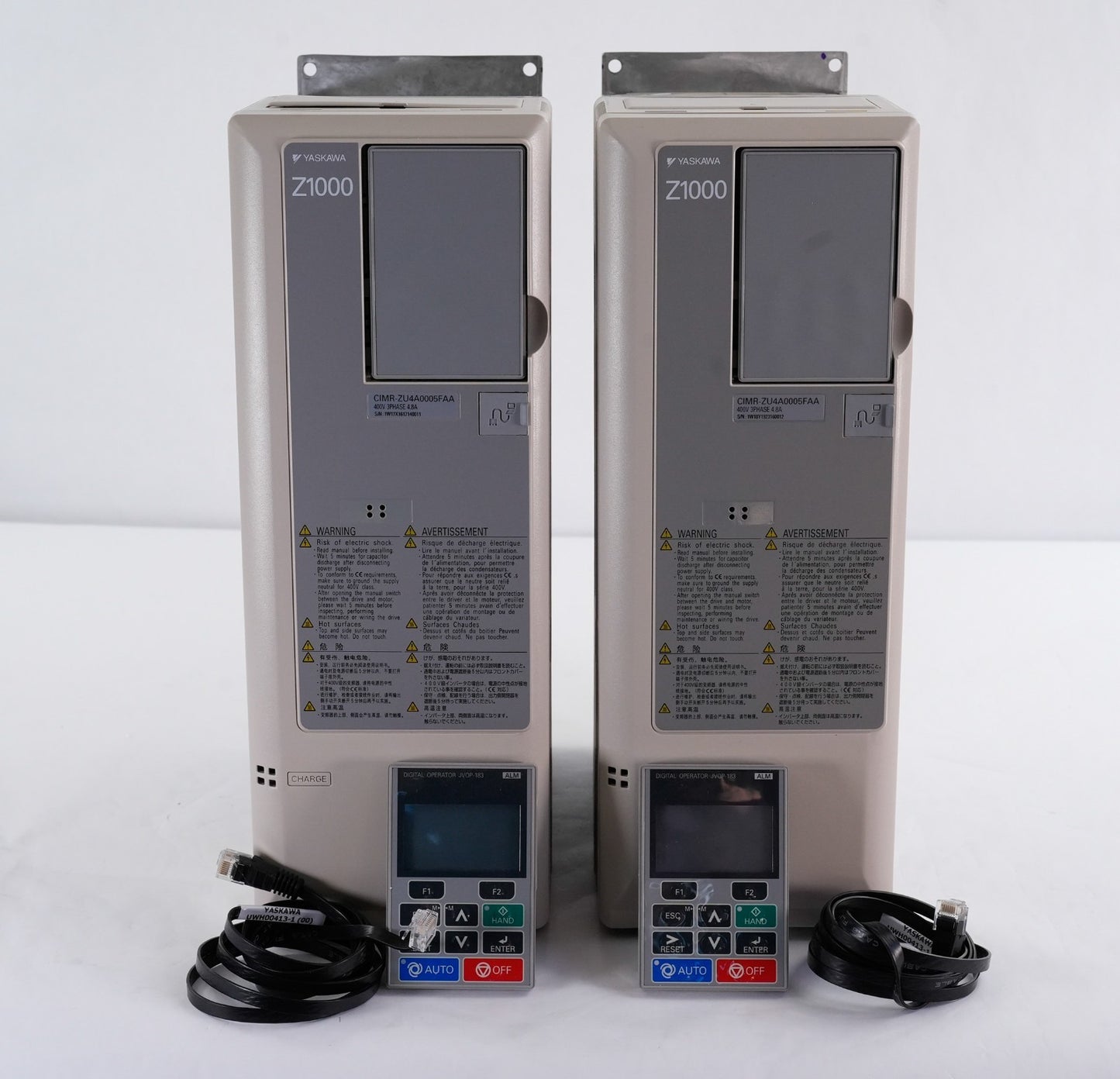 Yaskawa CIMR-ZU4A0005FAA Rev B Z1000 Drive 480V 4.8A CIMRZU4A0005FAA