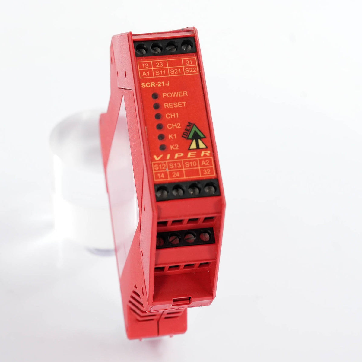 IDEM SCR-21-i Safety Relay 24VAC/DC 2NO 1NC SCR21i Dual Channel Monitoring SCR21