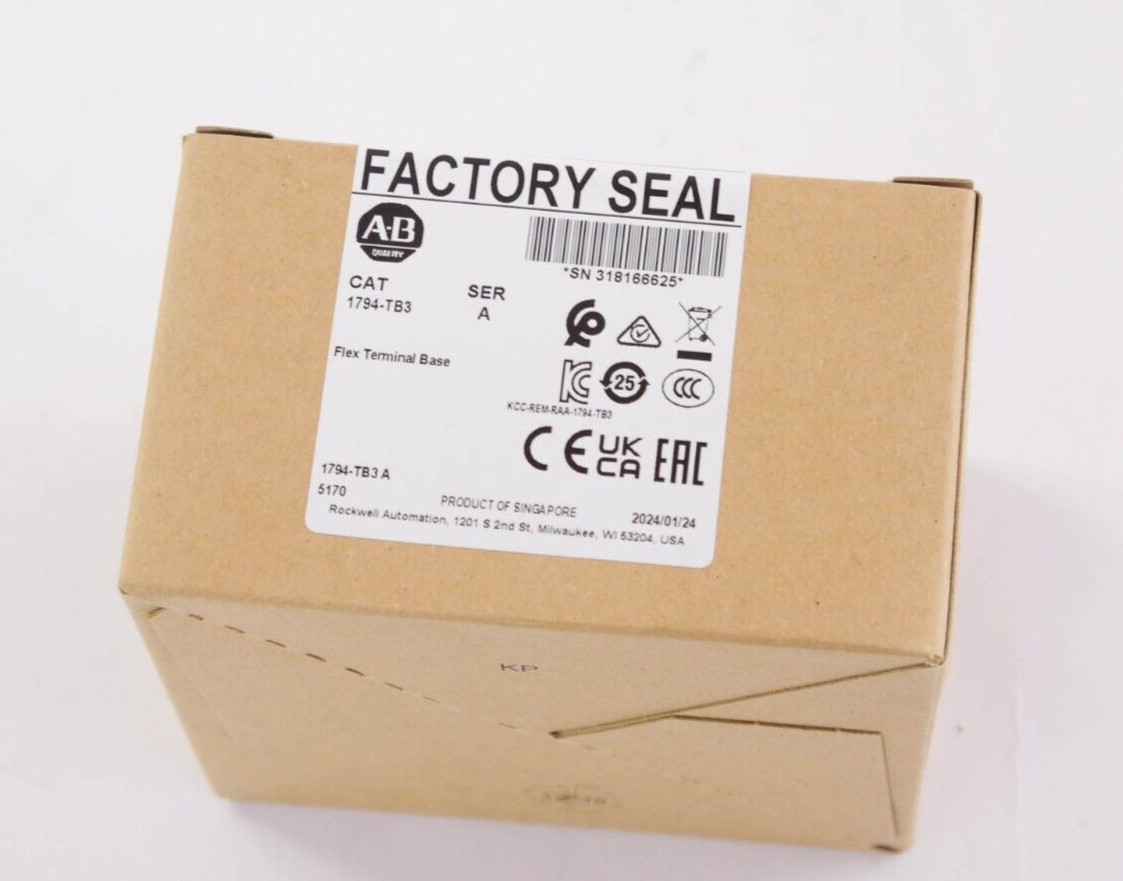 Allen Bradley 1794-TB3 / 1794TB3 Ser A Flex Terminal Base