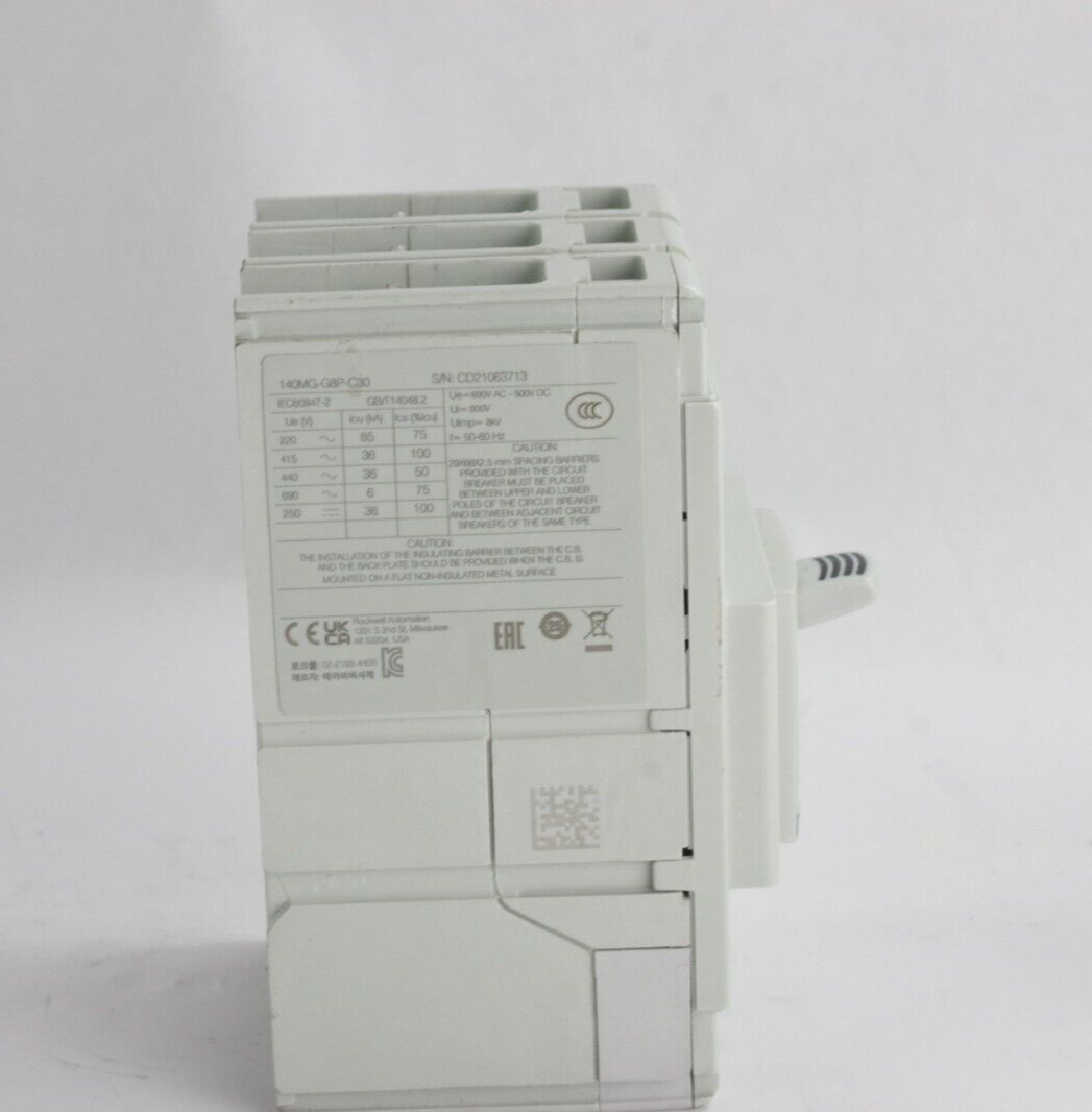 Allen Bradley 140MG-G8P-C30 Motor Protection Circuit Breaker 50-60Hz