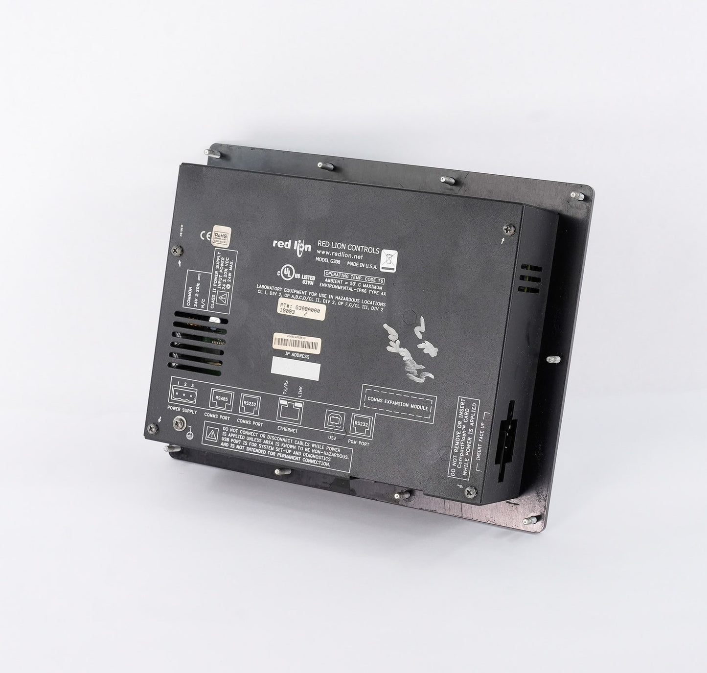 Red Lion Controls G308A000 Operator Interface Display Panel G308