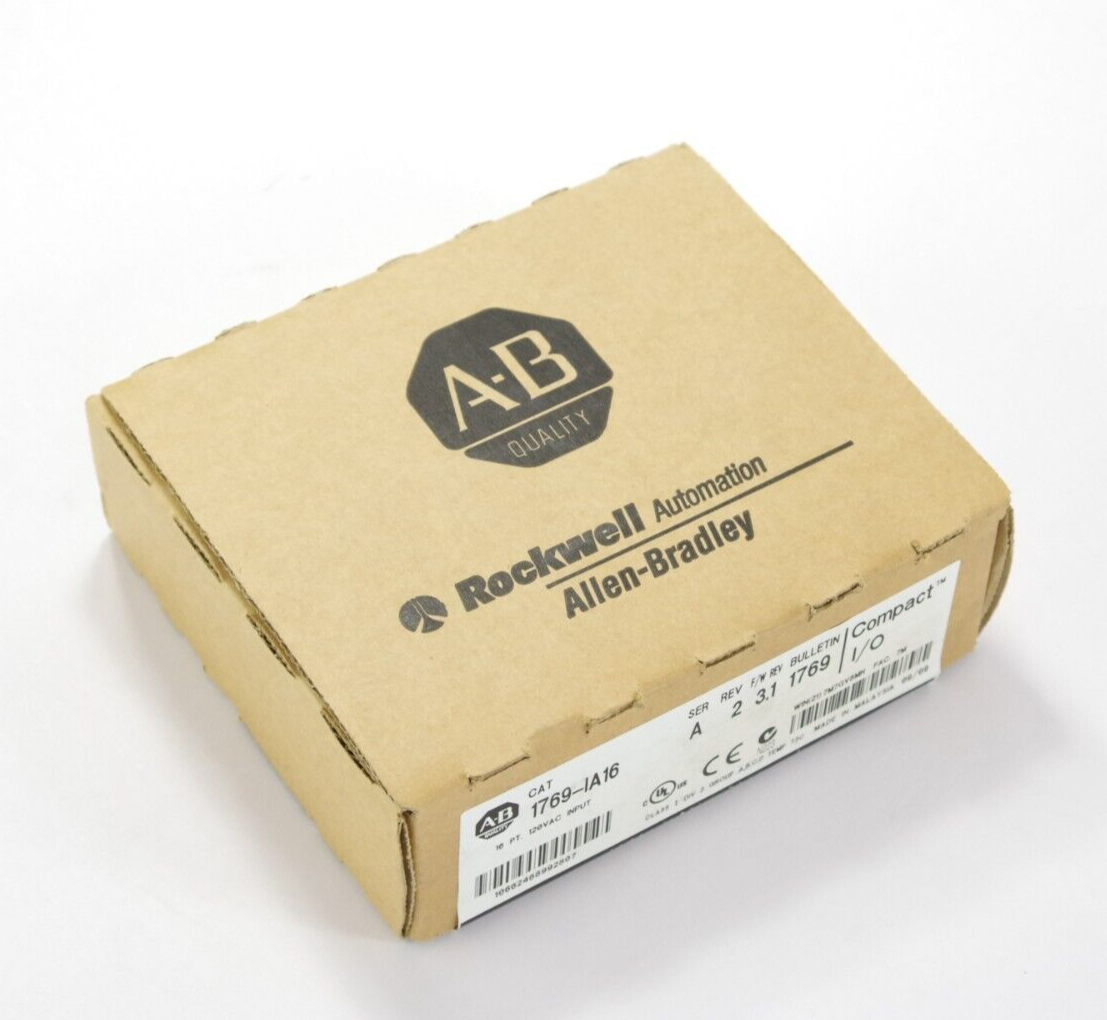 Allen Bradley 1769-IA16 CompactLogix 16pt Input Module SER A - Sealed Surplus