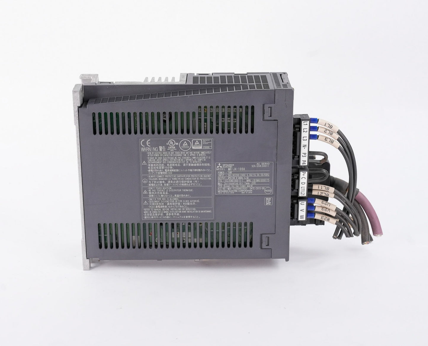 Mitsubishi Electric MR-J4-100A AC Servo Drive 1kW 3-Phase 200-240V MRJ4100A