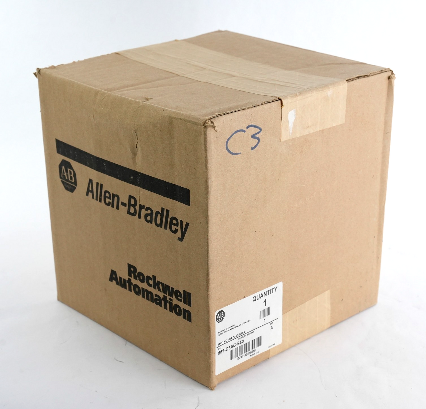 Allen Bradley 889-C3AC-S50 /A Yellow PVC Cable - Sealed Surplus