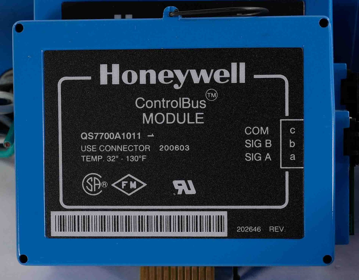 Honeywell Q7700A1014 Network Interface Unit Q7700A 1014 5 + 4x ControlBus Module