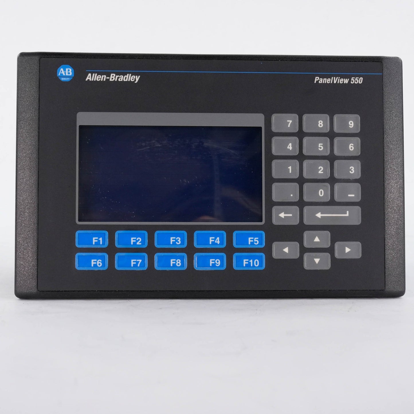 Allen Bradley 2711-B5A8 Ser F PanelView 550 Keypad/Touch HMI 120VAC DH+ 2711B5A8