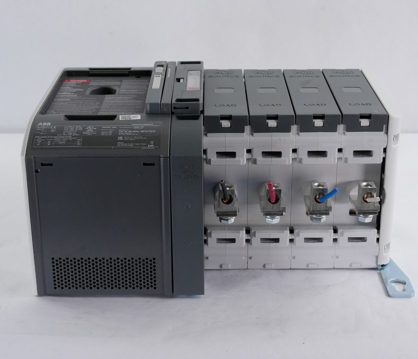 ABB OXA30U3S3QT TruONE Automatic Transfer Switch 1SCA153340R1001 30A (Installed)