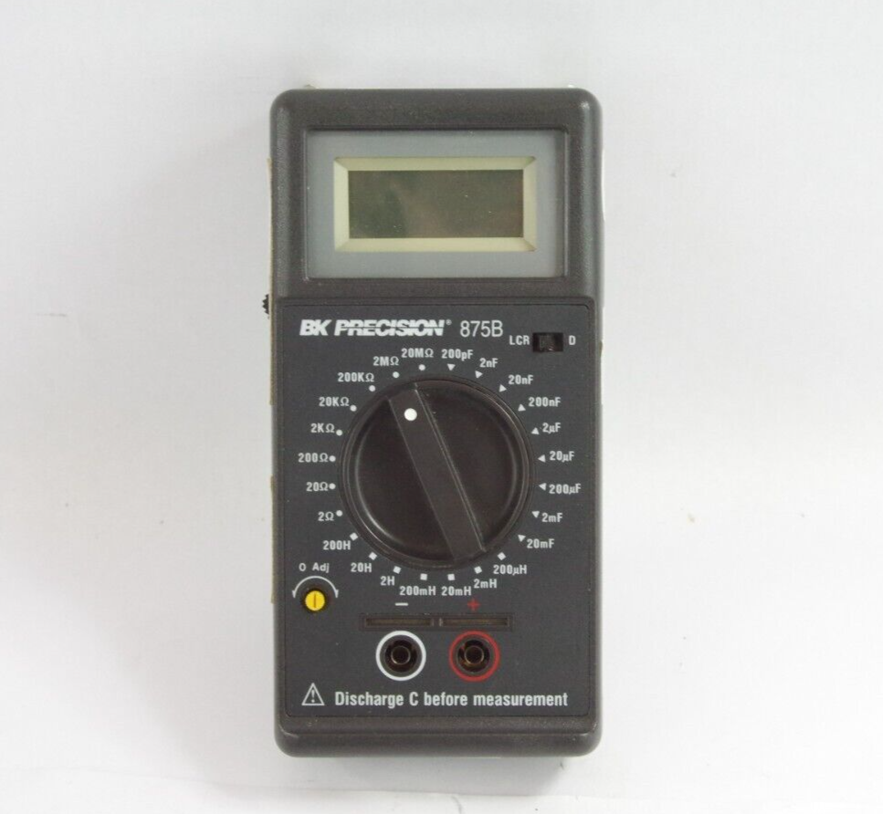 BK Precision 875B LCR Digital Meter Inductance Capacitance Resistance Tester