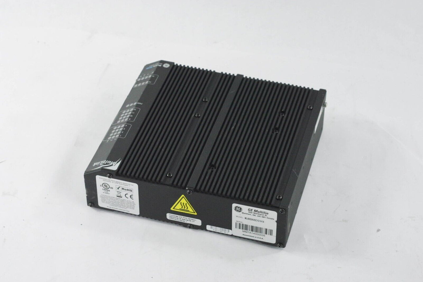 GE Multilin ML800 Switch ML800-24VS-C1-C1-H1-X ML80024VSC1C1H1X 27482-1