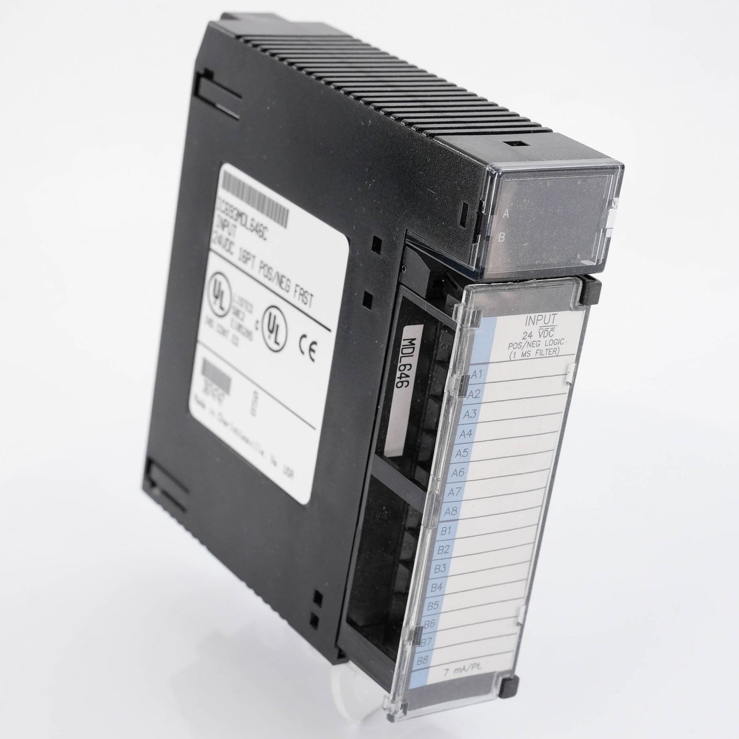 GE FANUC IC693MDL646C Series 90-30 24 VDC 16PT POS/NEG Logic Input Module Fast