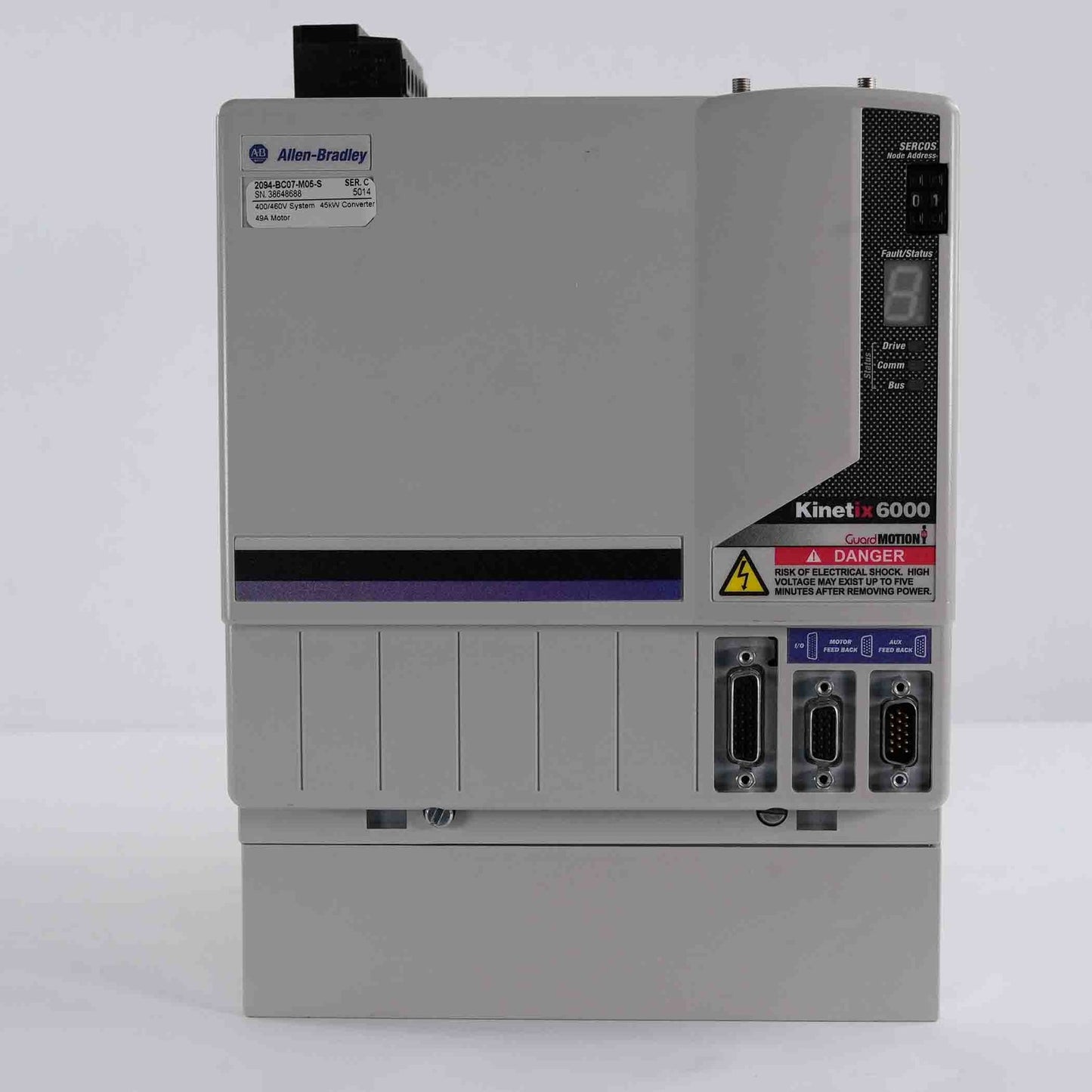 Allen Bradley 2094-BC07-M05-S /C Kinetix 6000 IAM Servo Drive 2094BC07M05S
