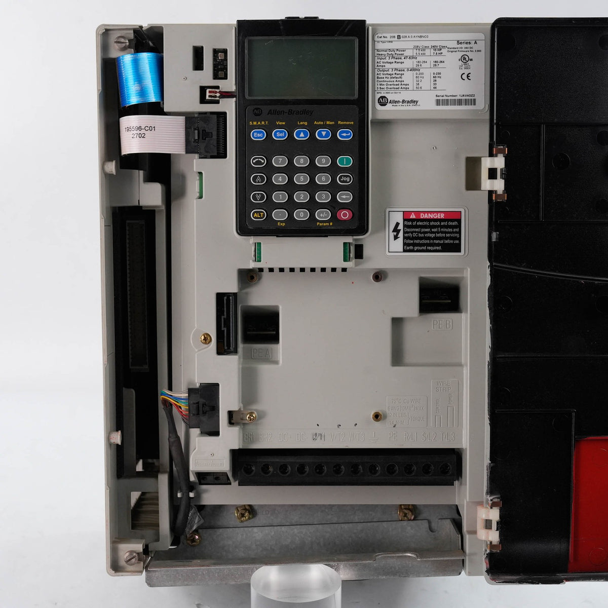 Allen Bradley 20B-B028A0AYNBNC0 PowerFlex 700 Drive 240V 10HP 20BB028A0AYNBNC0