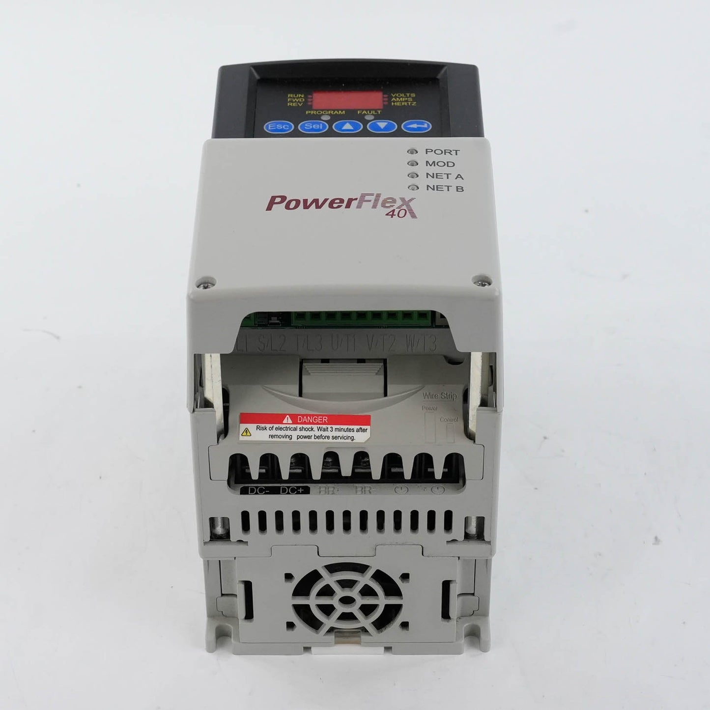 Allen Bradley 22B-D4P0N104 Ser A PowerFlex 40 AC Drive 480V 3PH 2HP 1.5kW