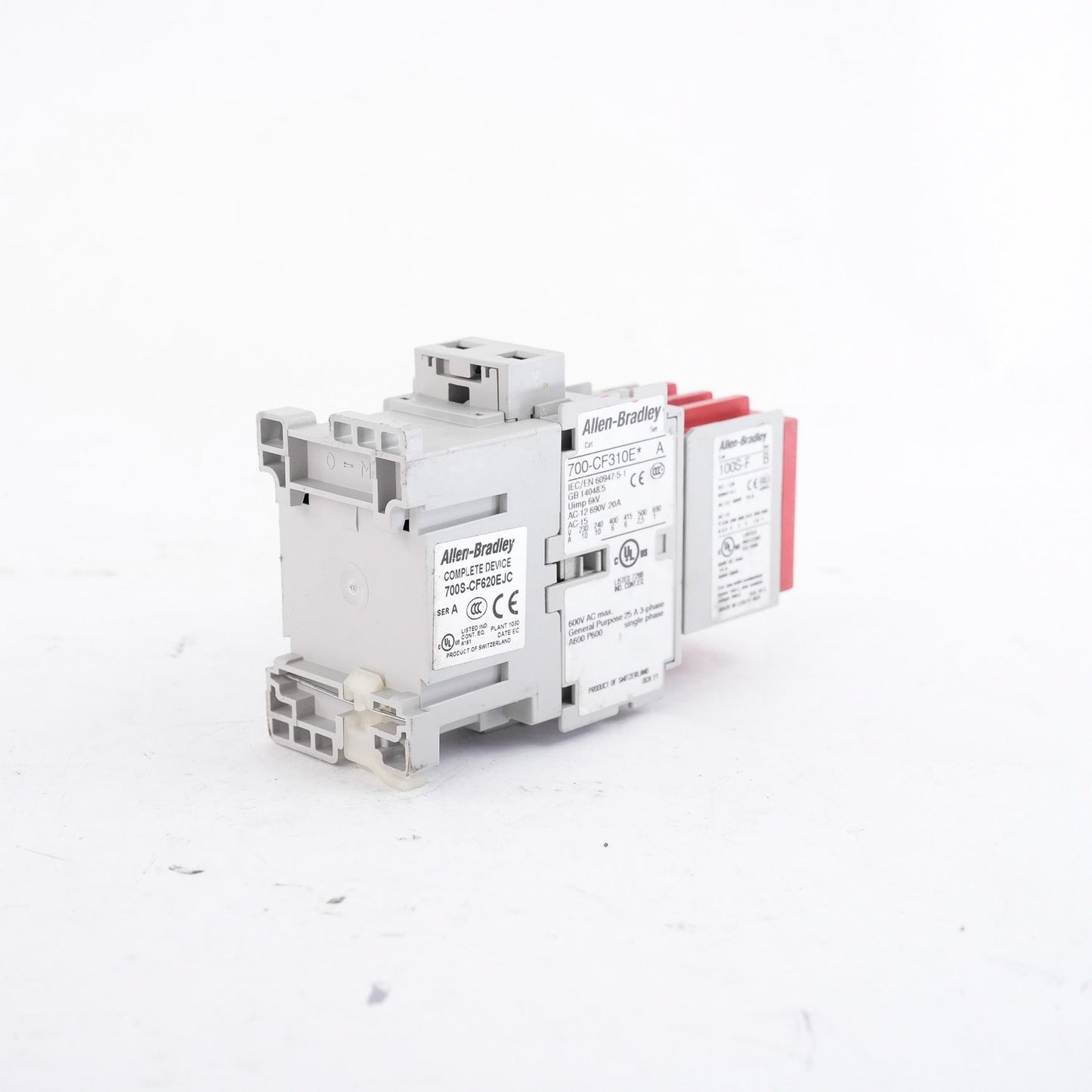 Allen Bradley 700-CF310E /A Control Relay + 100S-F/B - 700S-CF620EJC/A Device