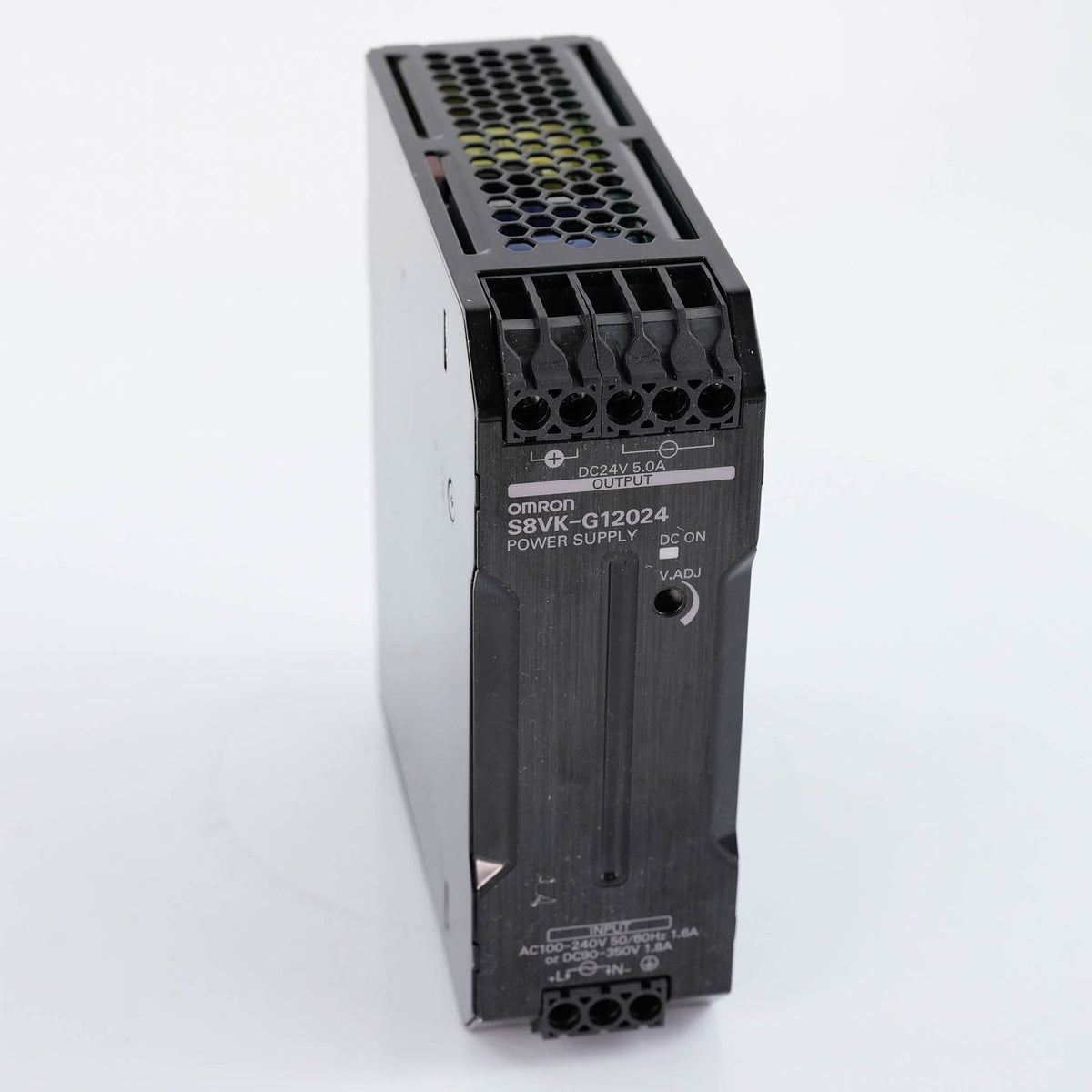 Omron S8VK-G12024 Power Supply 24VDC 5A 120W 100-240VAC DIN Rail S8VKG12024