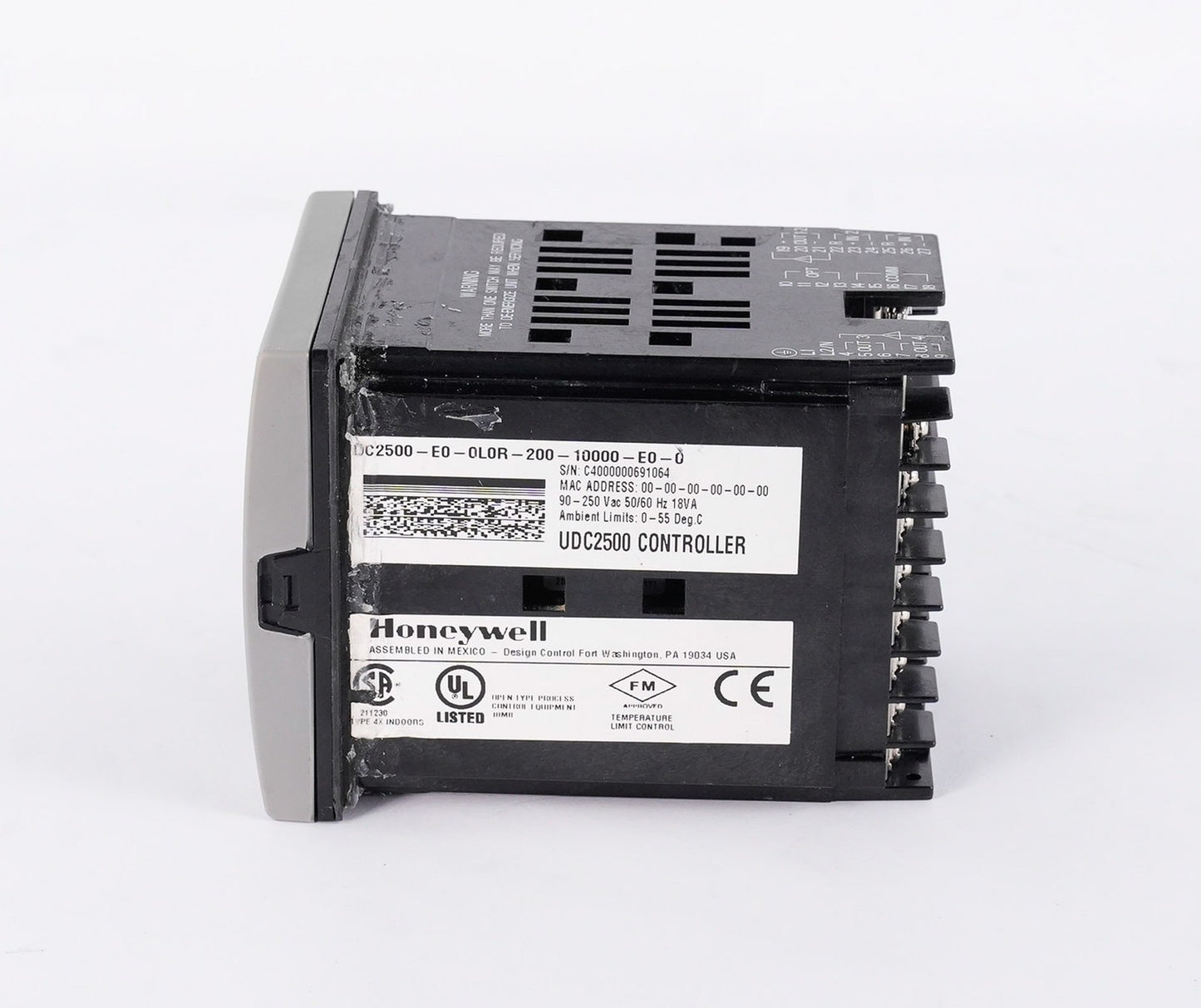 Honeywell DC2500-E0-0L0R-200-10000-E0-0 UDC2500 Digital Controller