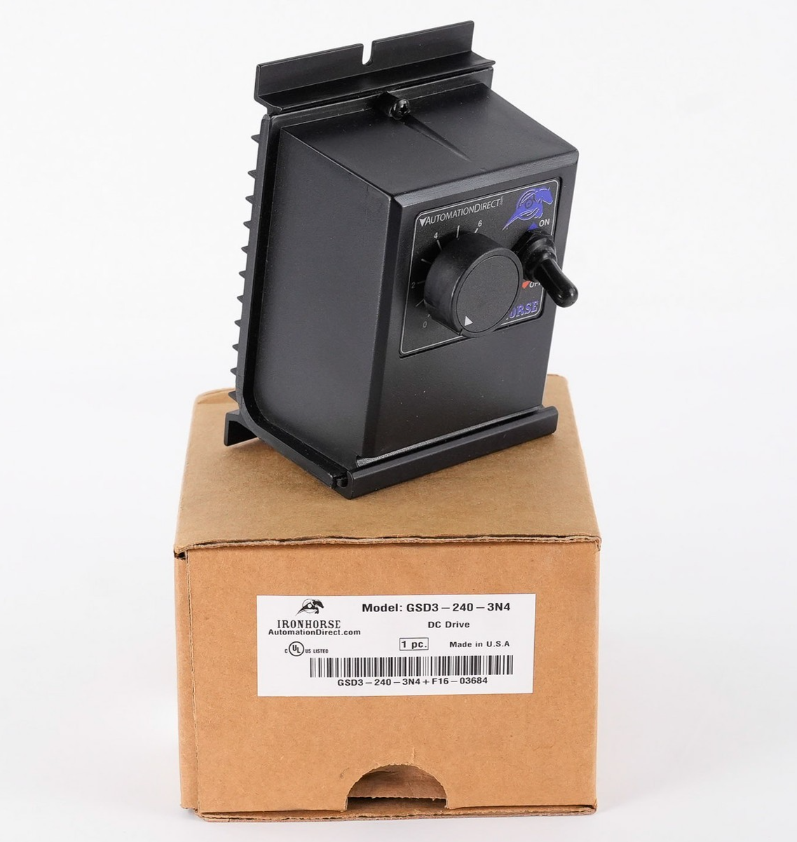 Ironhorse GSD3-240-3N4 DC Drive 120/240VAC GSD3-240-3N4+F16-03684 - Open Box