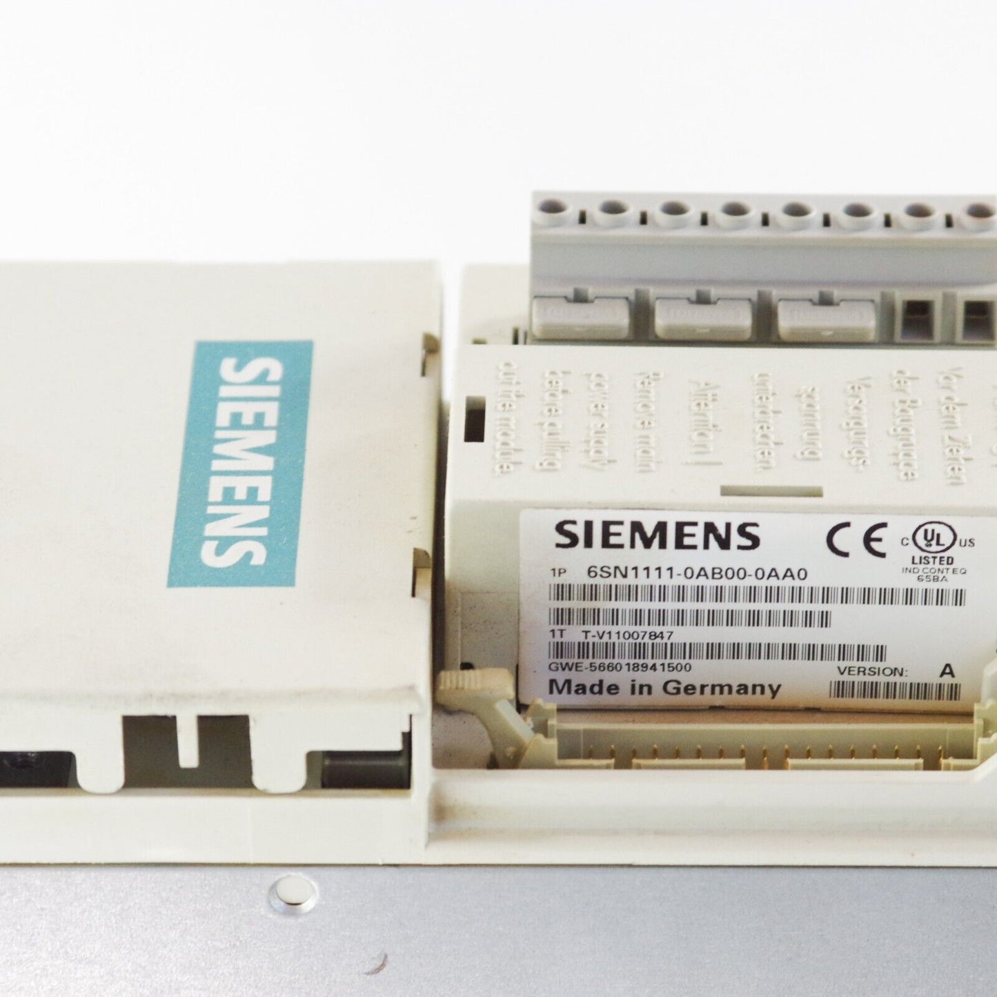 Siemens 6SN1146-1BB01-0BA1 / 6SN1111-0AB00-0AA0 SIMODRIVE Module