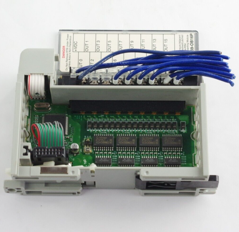 Allen Bradley 1769-OB16P Ser B Rev 2 Compact I/O Output Module 16-Pt 24VDC