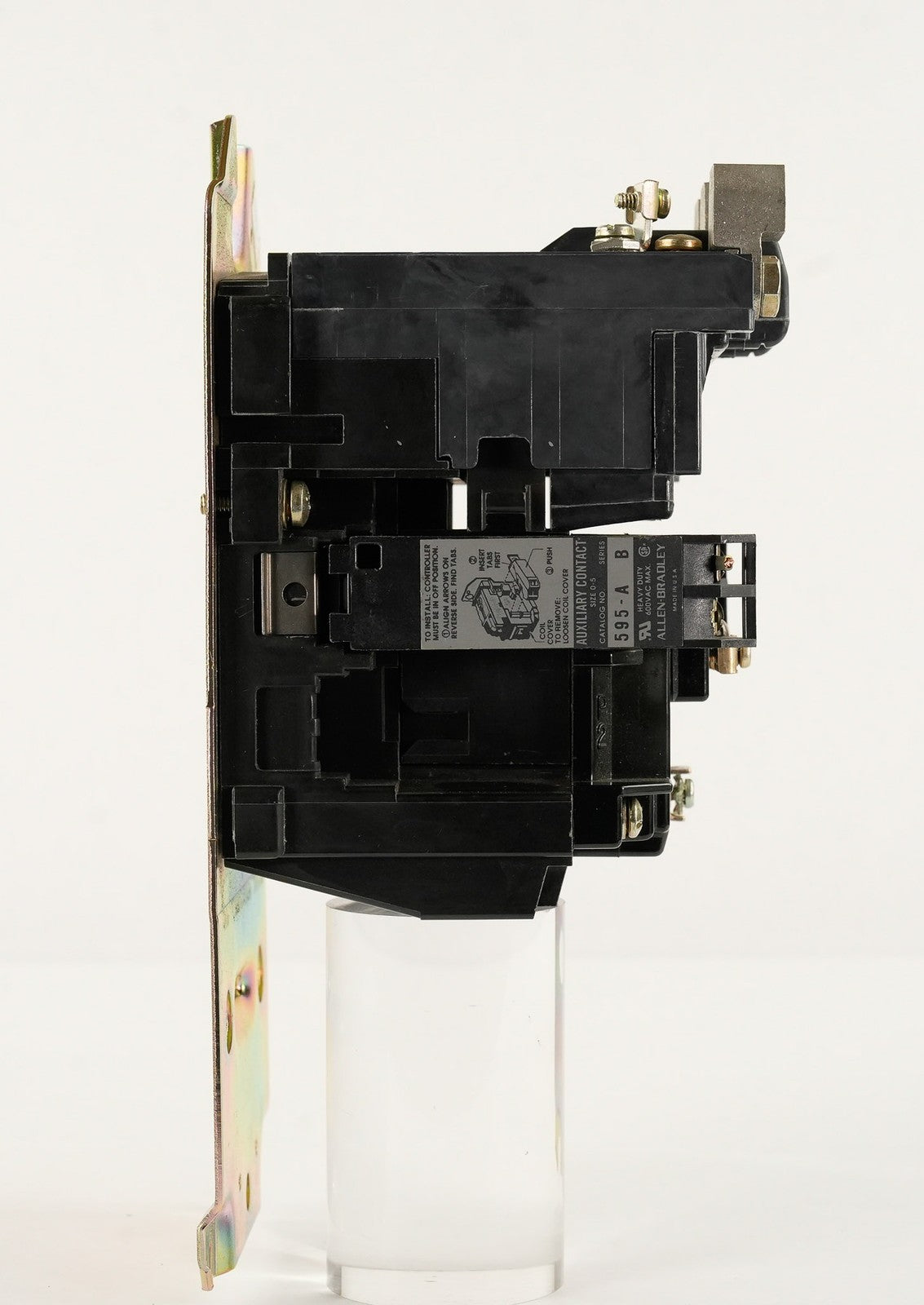 Allen Bradley 509-C0B /B NEMA Size 2 Starter 575V 25HP 2-Pole 509C0B 120V Coil