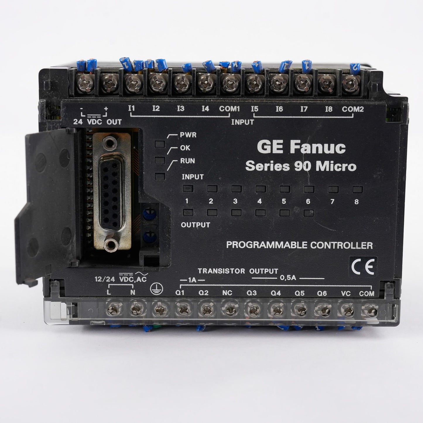 GE FANUC IC693UDD104AP1 Series 90 Micro Controller 12-24VDC/AC 10W/20VA