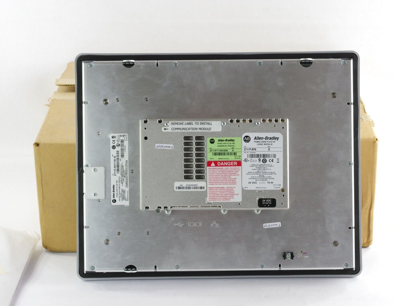 Allen Bradley 2711P-T15C4D6 Panelview Plus 1500 2711P-RP6 G RDT15C Remanufacture