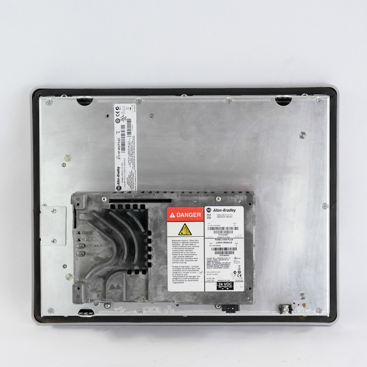 Allen Bradley 2711P-T12C4D8 /A PanelView Plus 1250 + RP8D/A Terminal
