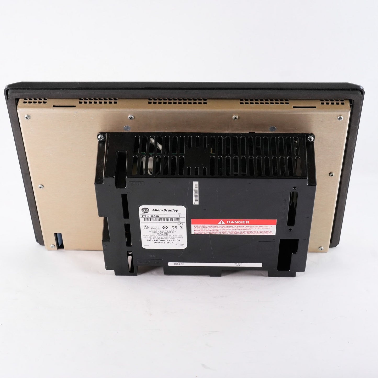 Allen Bradley 2711-K10G16 /E FRN 4.46 PanelView 1000 Series E Refurbished