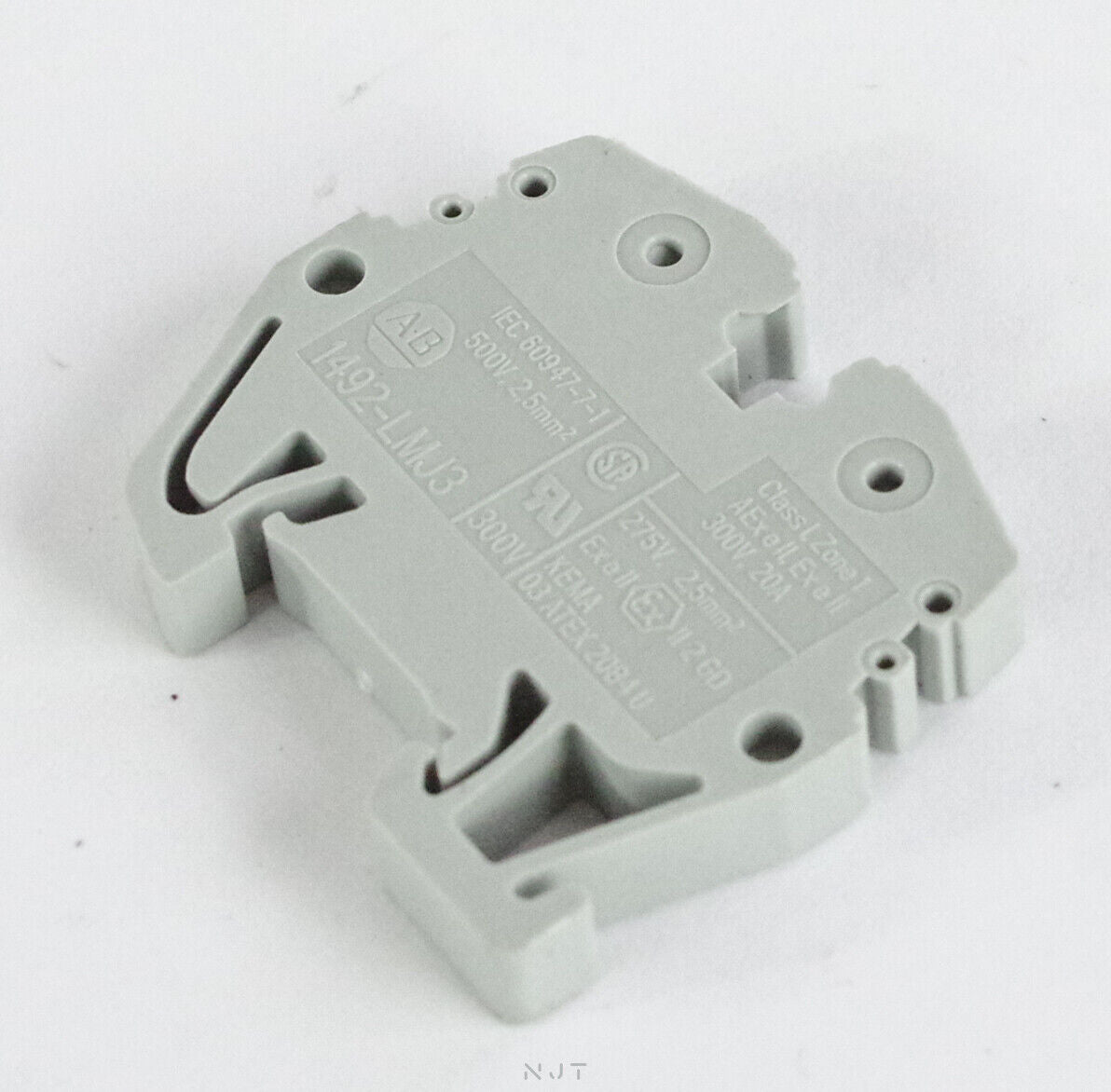 NEW 1x Allen-Bradley DIN Mount 2.5mm Terminal Blocks Cat. 1492-LMJ3 Series A