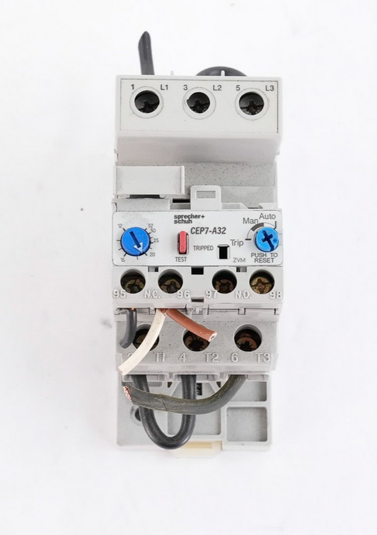 Sprecher + Schuh CEP7-A32 /B Overload Relay 12-32A CEP7A32