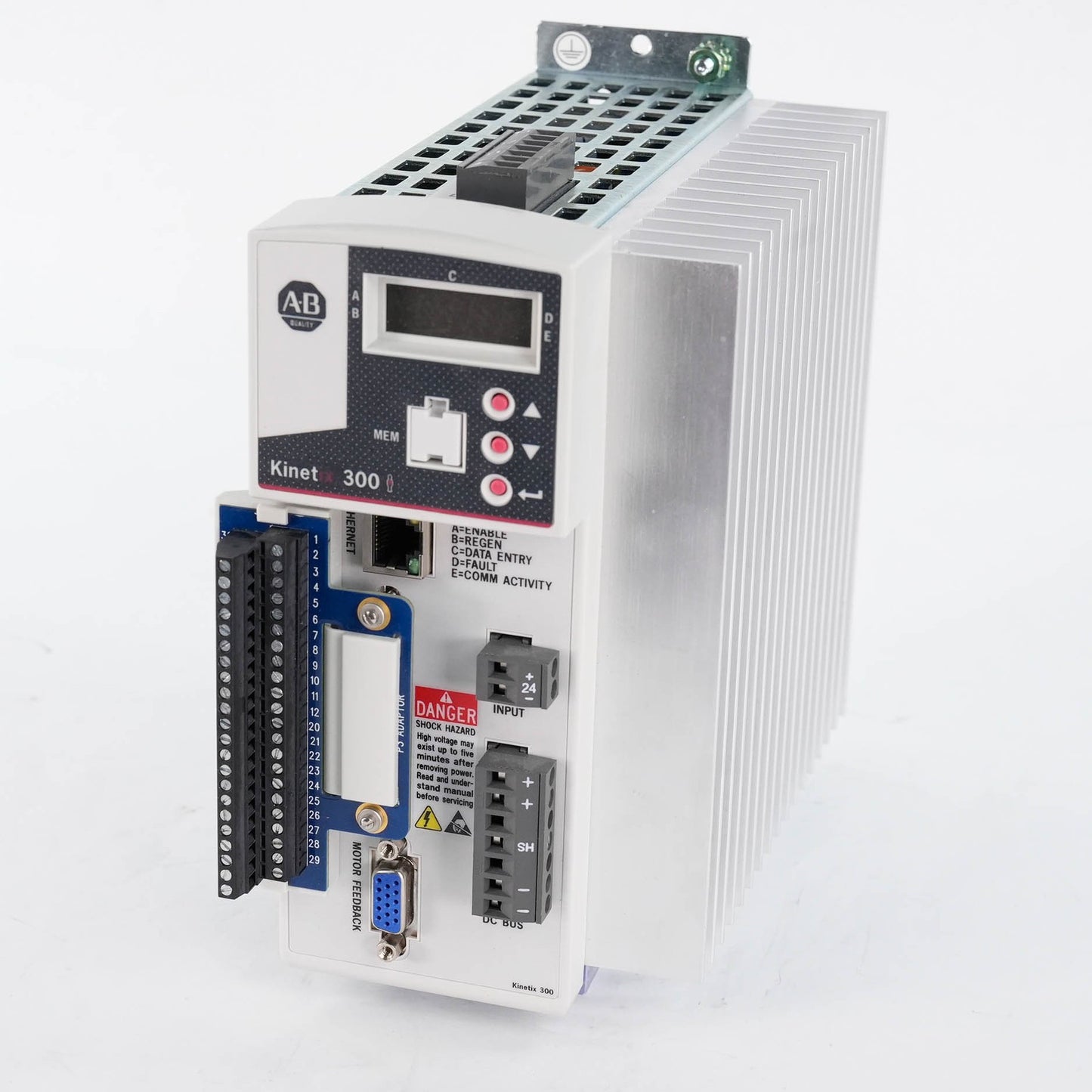 Allen Bradley 2097-V33PR5 Ser A Kinetix 300 Servo Drive 240V 1-Phase 2097V33PR5