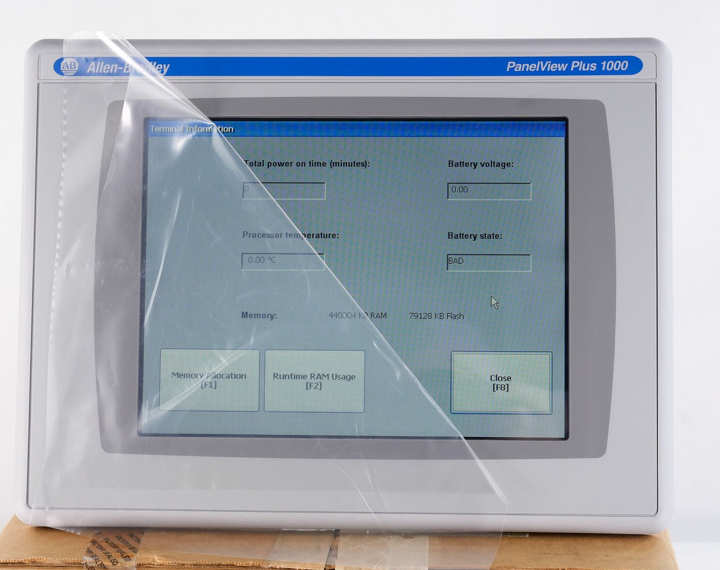 Allen Bradley 2711P-T10C4D8 /A PanelView Plus 1000 + RP8D/B