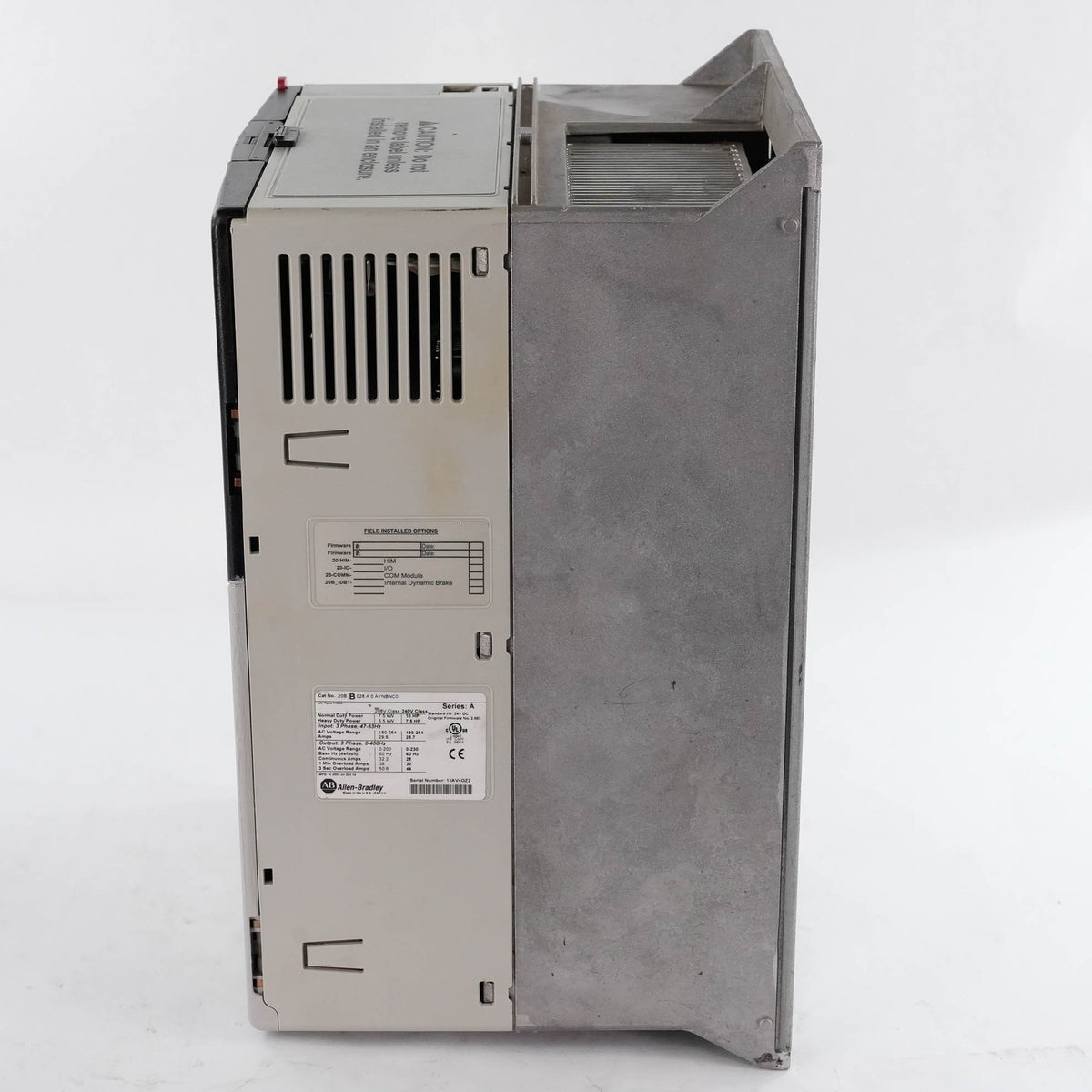 Allen Bradley 20B-B028A0AYNBNC0 PowerFlex 700 Drive 240V 10HP 20BB028A0AYNBNC0