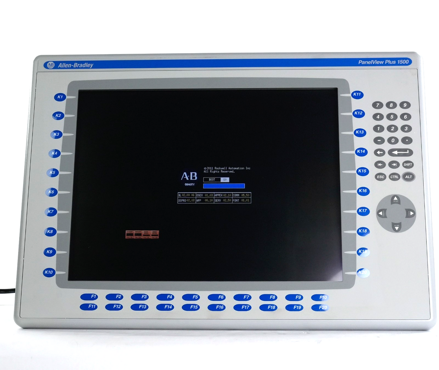 Allen Bradley 2711P-B15C4D9 PanelView Plus 1500 RP9D Logic Module New Old Stock