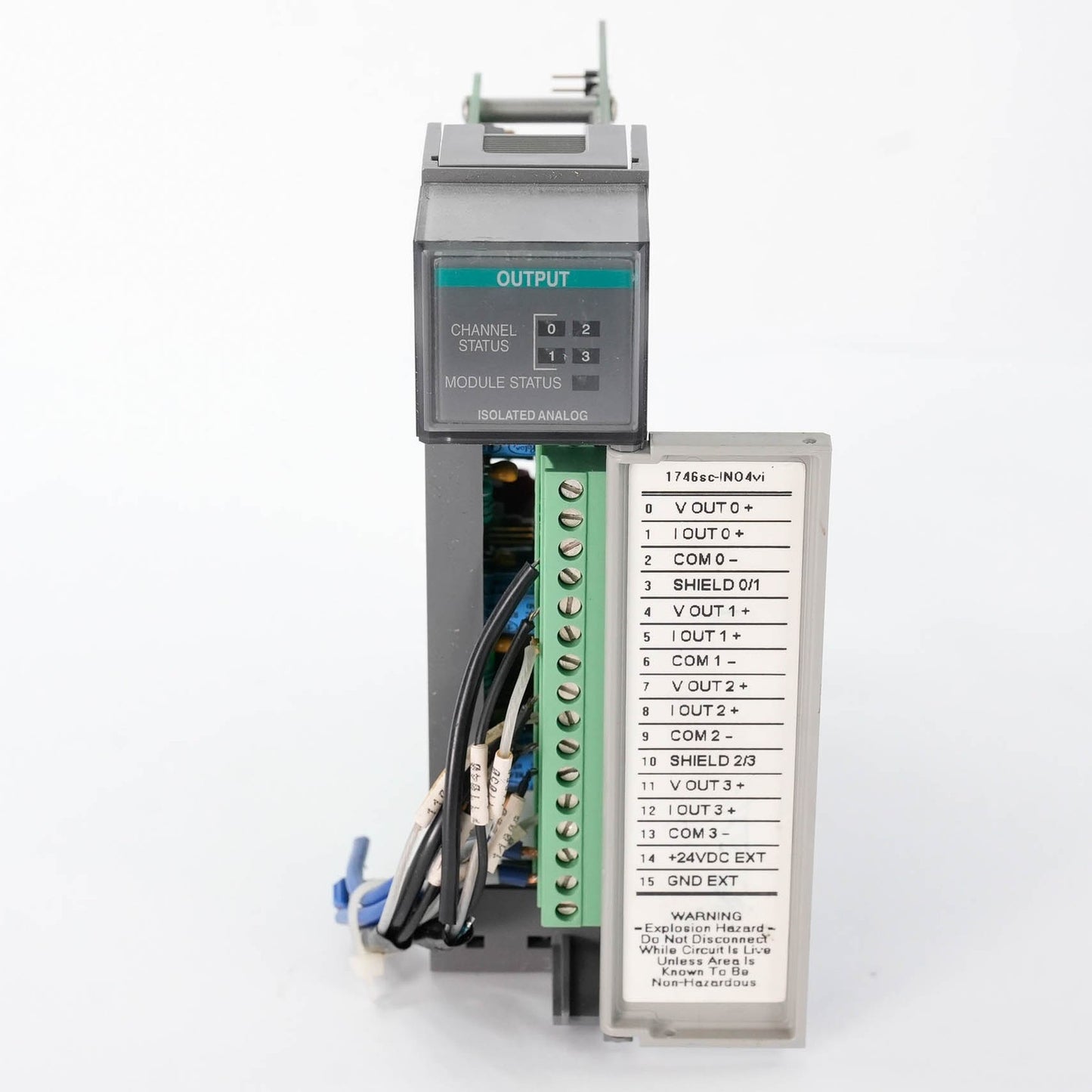 Spectrum Controls 1746sc-INO4vi Ser C SLC 500 4 Channel Analog Output Module