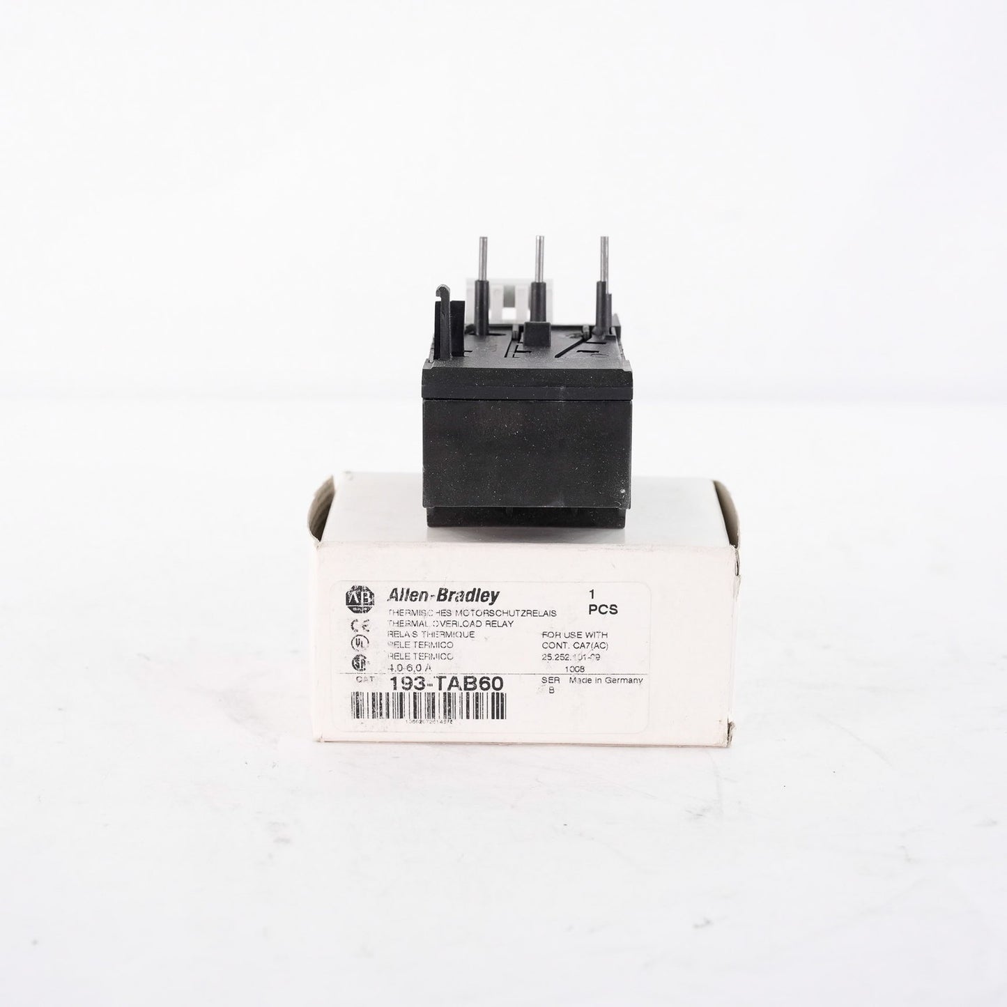 Allen Bradley 193-TAB60 Solid State Overload Relay 193TAB60 - Open Box