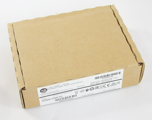 2023 Allen Bradley 5069-OW16 /B CompactLogix Relay Output Module Sealed Surplus