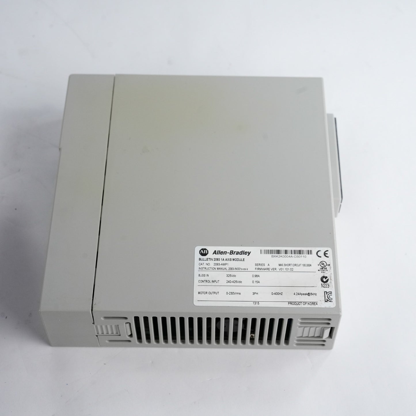 Allen Bradley 2093-AMP1 /A Kinetix 2000 1A Bulletin 2093 Axis Module 2093AMP1
