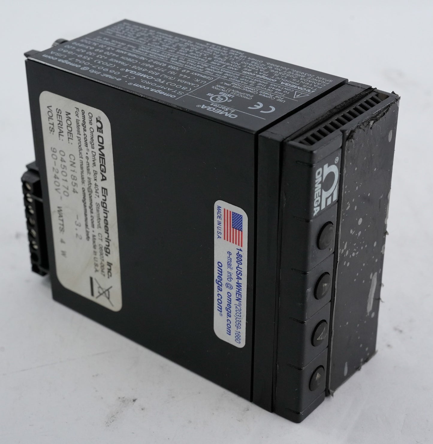 Omega Engineering CNi854 90-240V 4W 1/8 TEMP/PROC CONTROLLER