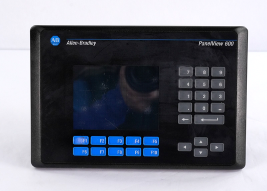 Allen Bradley 2711-B6C10 /B Rev K FRN 4.21 PanelView 600 Display Terminal